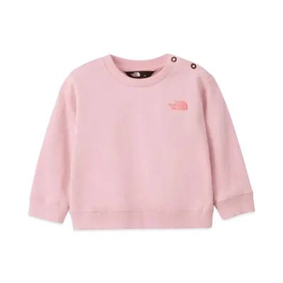 The North Face Baby Sweat Logo Crew "Metallic Pink"