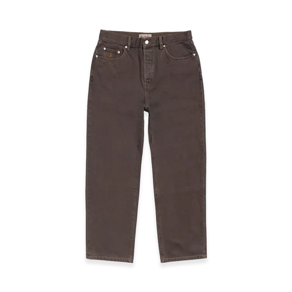 Stussy Big Ol' Jean Denim "Resin Wash Brown"