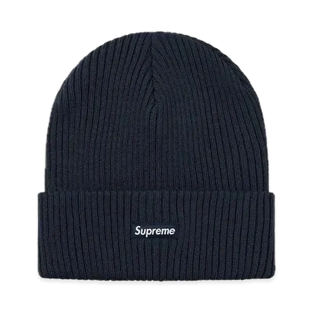 Supreme Wide Rib Beanie "Navy"
