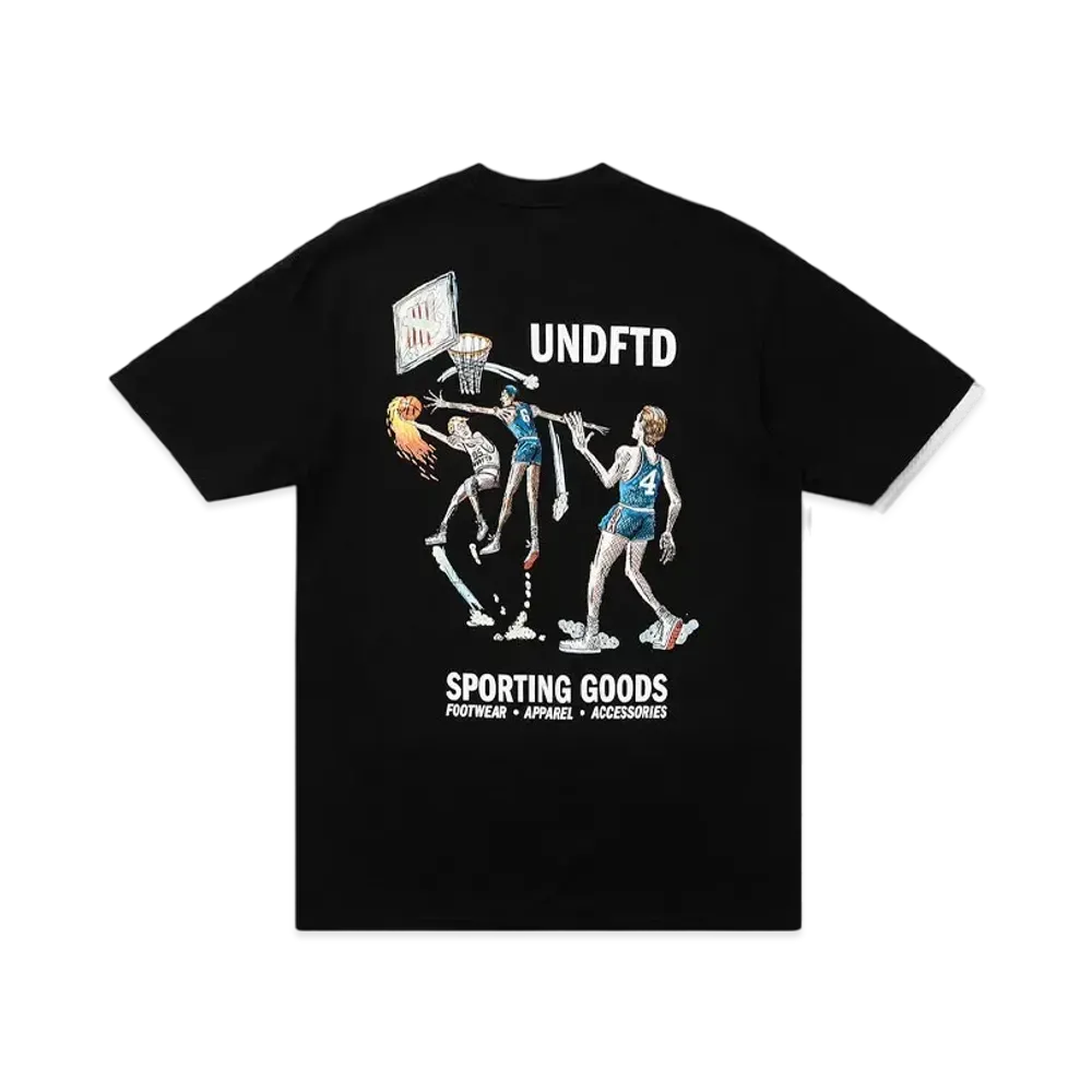UNDEFEATED HOOP GOODS S/S TEE - 80231 "Black"
