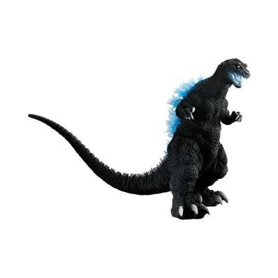 BANDAI "Ichiban Kuji" -Godzilla – Legend of the Most Fearsome King of Monsters- Last One Prize Godzilla (2001) Night Battle SOFVICS Heat Ray Emission Ver.