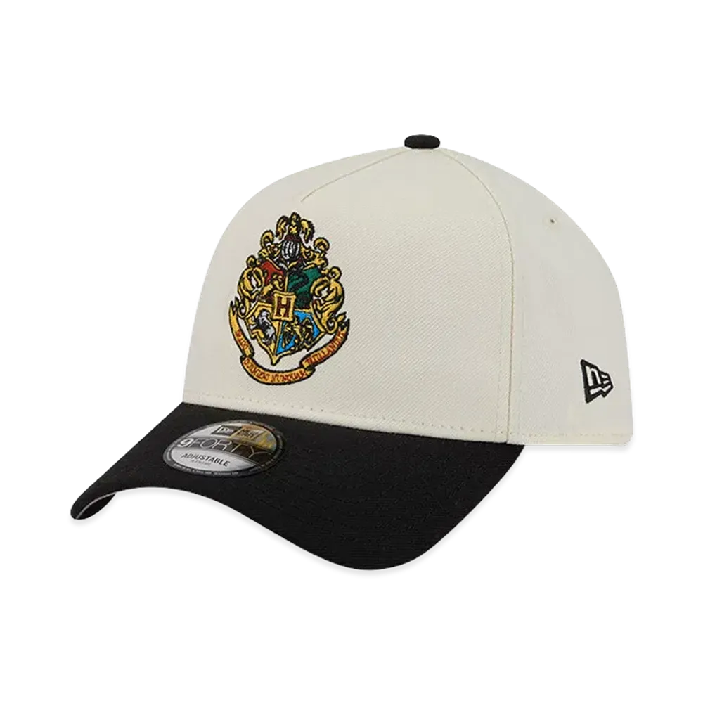 NEW ERA x Harry Potter 9Forty A-Frame Hogwarts "Chrome White"