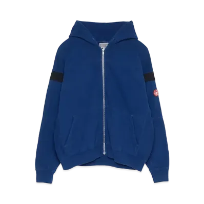 Cav Empt (C.E) OVERDYE PANEL ZIP HOODY "Navy"