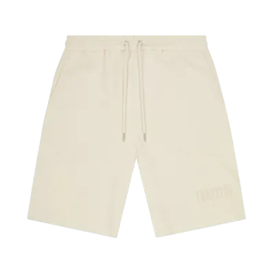TRAPSTAR Decoded Chenille Shorts "Off White"