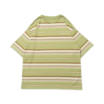 Younger Song multi border T "Khaki"
