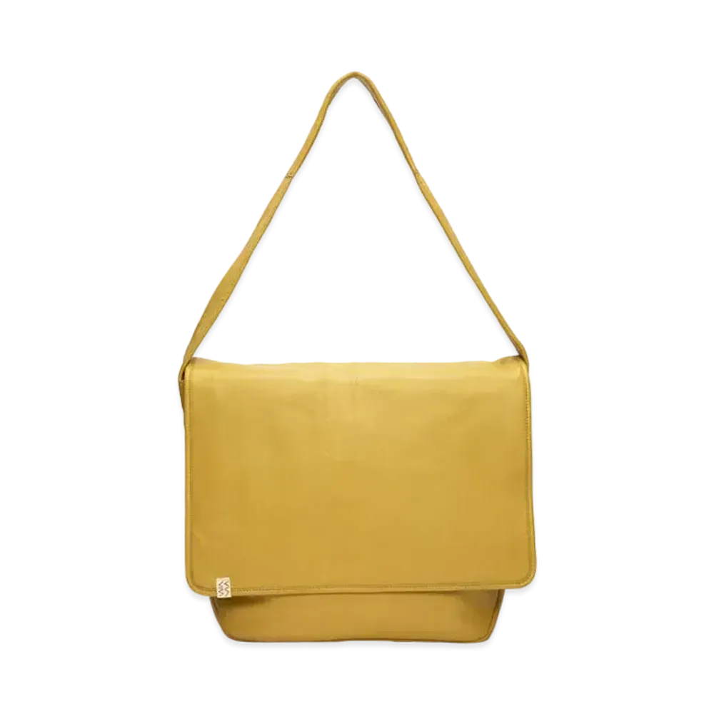 visvim Ut.Satchel 24L (Fr Veg.Lb) "Mustard"