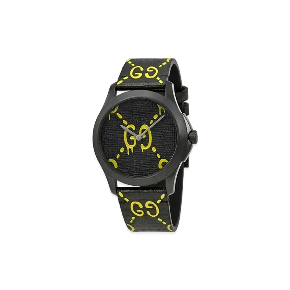 GUCCI Ghost G-Timeless Watch "Black"
