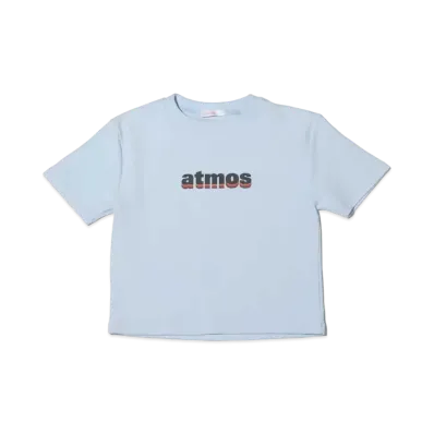 atmos pink Rainbow Logo Mini T-Shirt "Sax"