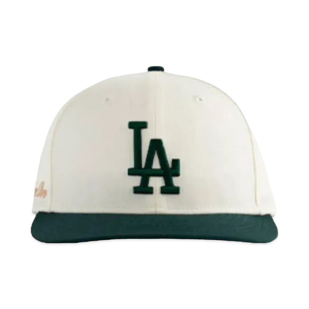 NEW ERA x Aime Leon Dore Dodgers Hat "Ivory/Green"