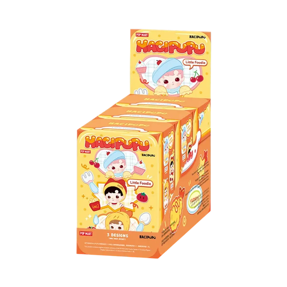 POP MART "BJD" HACIPUPU Little Foodie Series 1/12 Action Figure [Assortment Box]