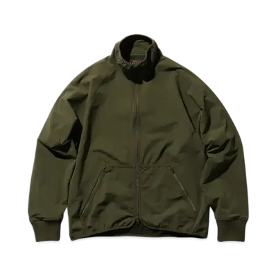 BEAMS MIL Liner Jersey Back Fleece "Olive"