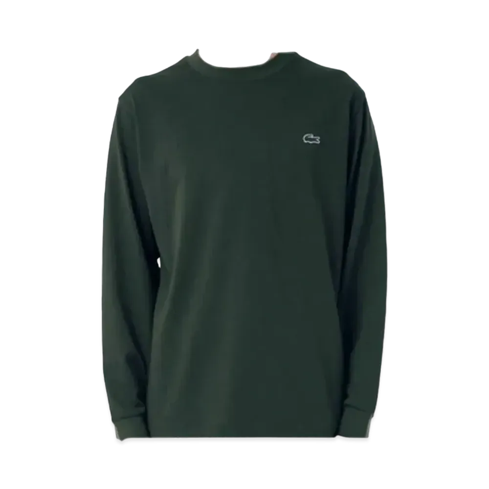 LACOSTE Basic Long Sleeve T-Shirt "Dark Green"