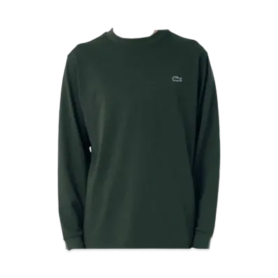 LACOSTE Basic Long Sleeve T-Shirt "Dark Green"