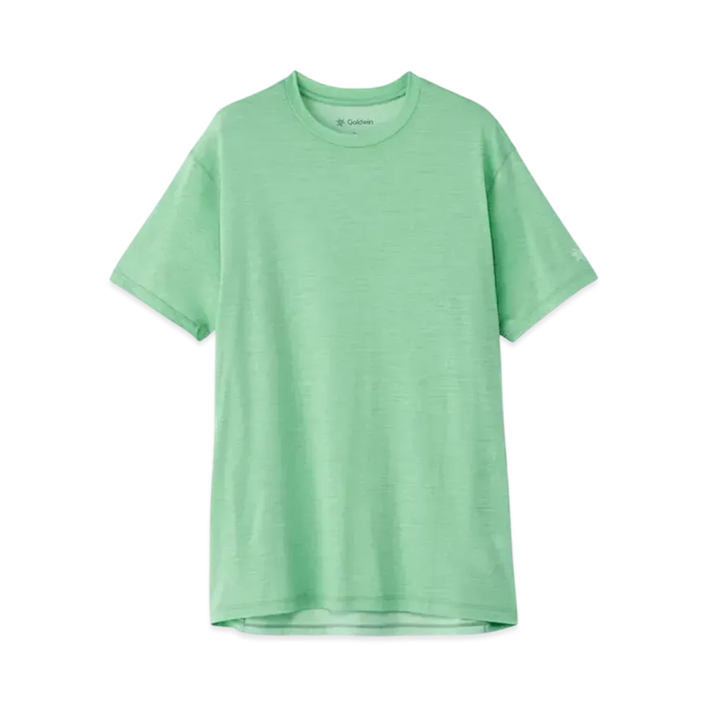 Goldwin Fast Run Hybrid Wool T-Shirt (Unisex) "Jade Green"