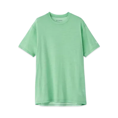 Goldwin Fast Run Hybrid Wool T-Shirt (Unisex) "Jade Green"