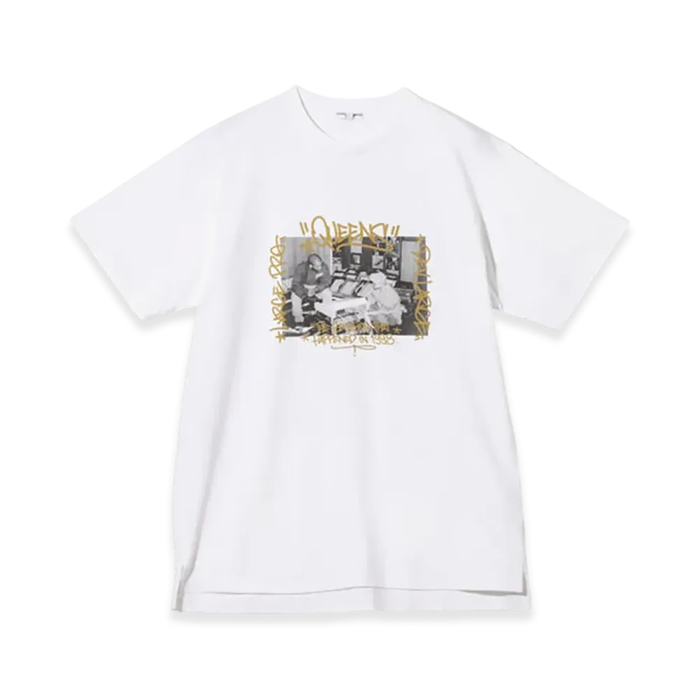 ENGINEERED GARMENTS EG X EXPANSION NY - QUEENS 1998 TEE "White"