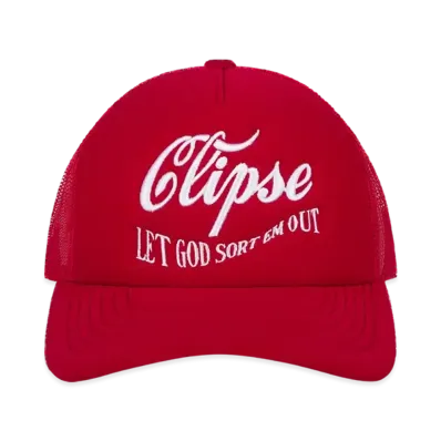 DENIM TEARS x Clipse Trucker Hat "Red"