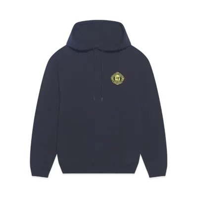 BALENCIAGA MENS Quest Medium Fit Hoodie "Blue"