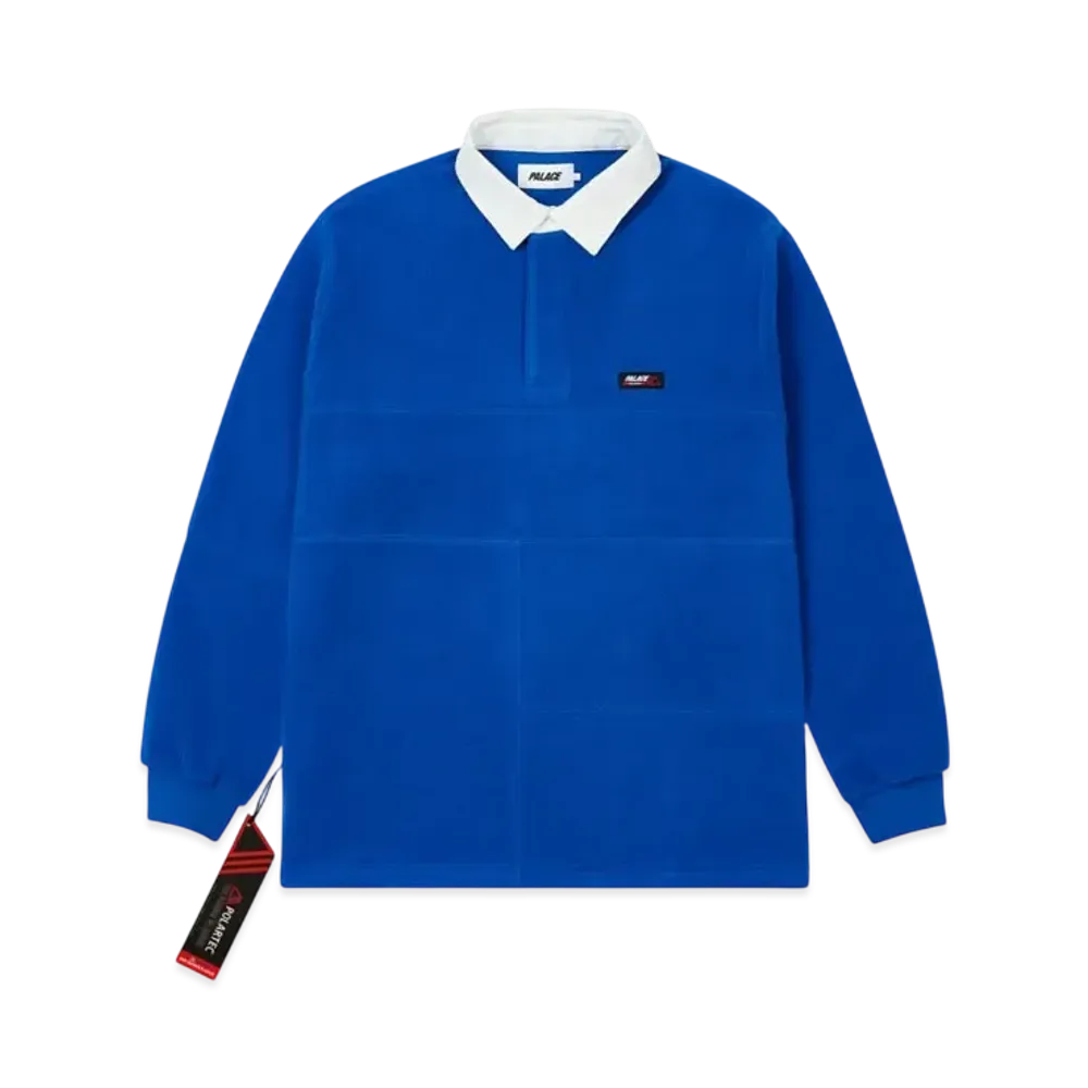PALACE Polartec Patch Up Rugby "Blue"