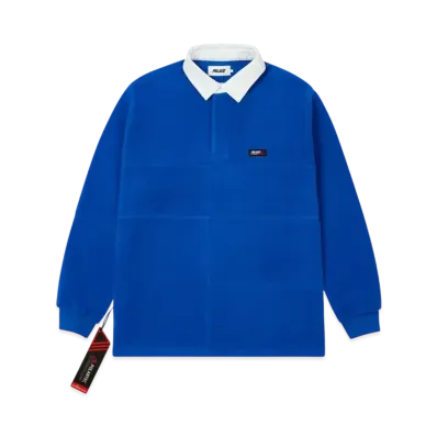 PALACE Polartec Patch Up Rugby "Blue"