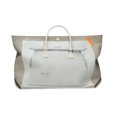 Maison Margiela Trompe Loeil 5AC Shopping Bag "Pearl Gray"