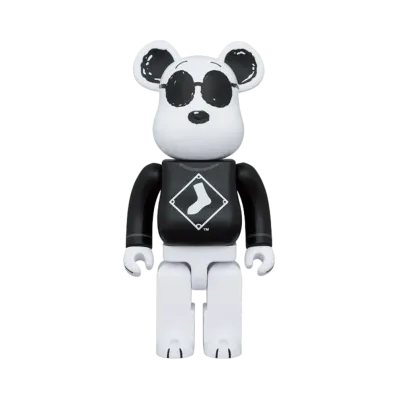 MEDICOM TOY "BEARBRICK" -MLB x PEANUTS- SNOOPY(WHITE SOX) 1000%
