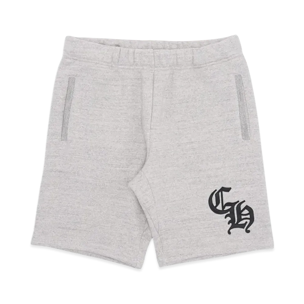 Chrome Hearts Y NOT CH Sweat Shorts "Heather Grey"