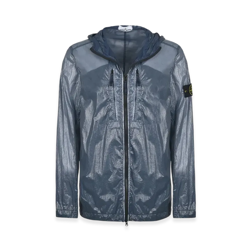 Stone Island 43034 Lucido TC Packable Jacket - 21SS "Avio Blue"