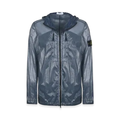Stone Island 43034 Lucido TC Packable Jacket - 21SS "Avio Blue"