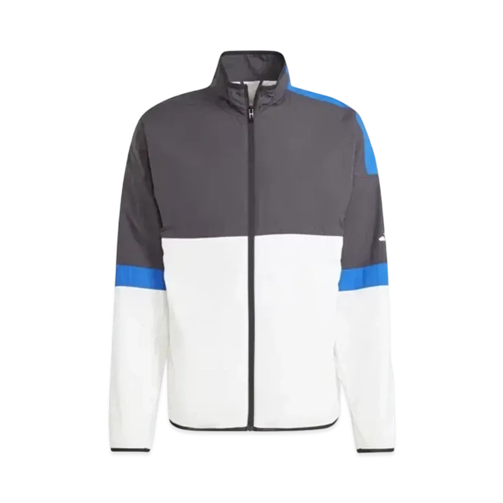 adidas Warm Tennis Windbreaker "Black/White/College Royal"