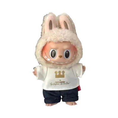 POP MART LABUBU Plush Pendant 14th Anniversary Go Higher Go Further Gift Box
