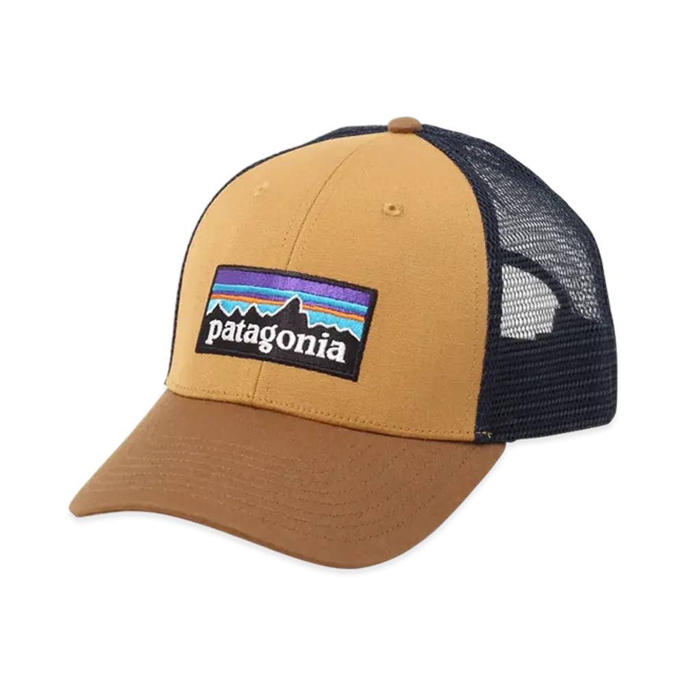 Patagonia P-6 Logo LoPro Trucker Hat "Talon Gold"