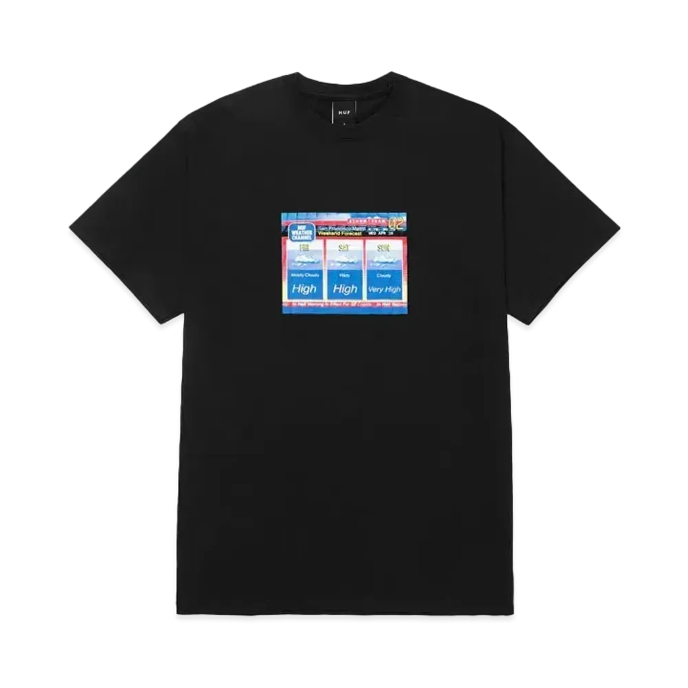 HUF Summer 24 Forecast Tee "Black"