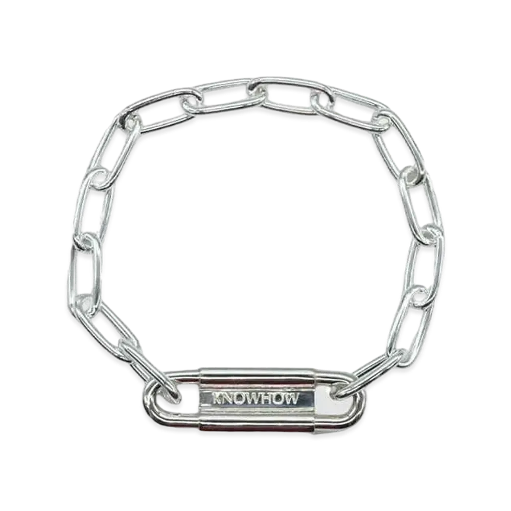KNOWHOW Carabiner Bracelet "SILVER"