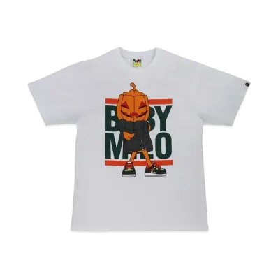 A BATHING APE HALLOWEEN BABY MILO TEE "White"