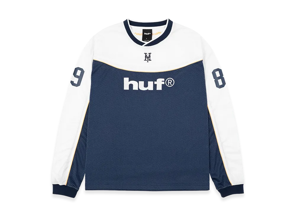 HUF Eightynine Football Top "Navy"