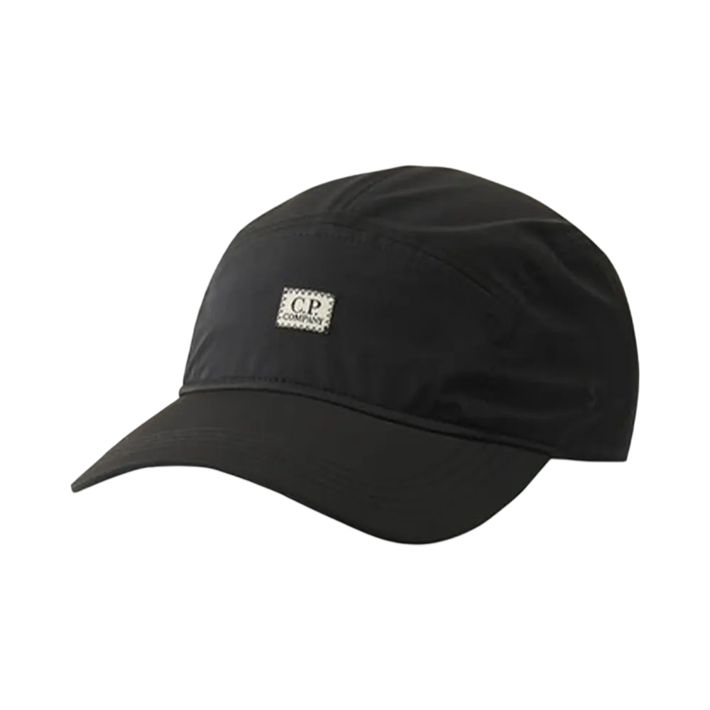 C.P. Company Chrome-R Panelled Cap "Total Eclipse Blue"