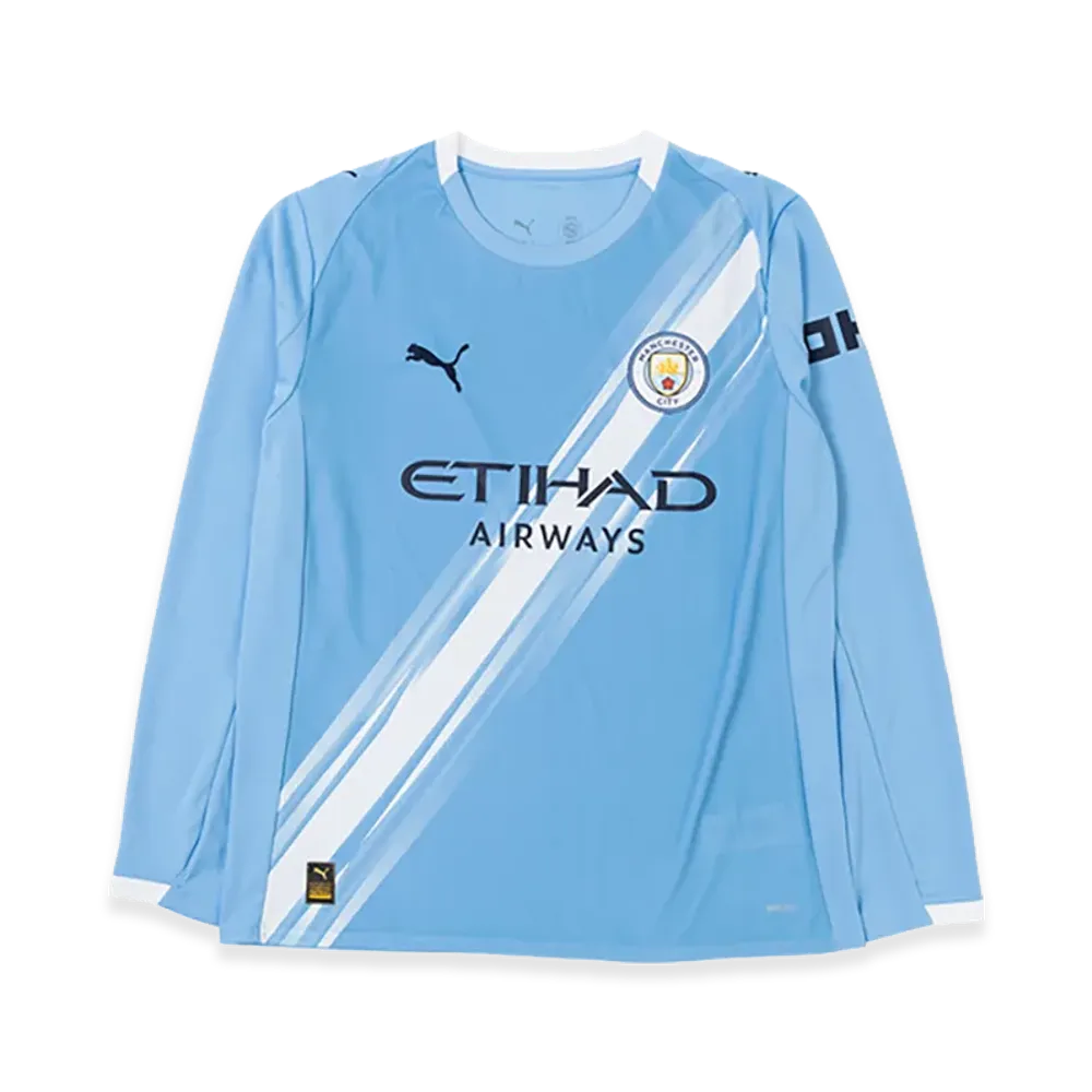 PUMA 25-26 Manchester City Home L/S Jersey "Team Light Blue"