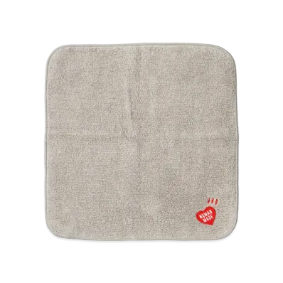 HUMAN MADE HM Hand Towel "Gray"