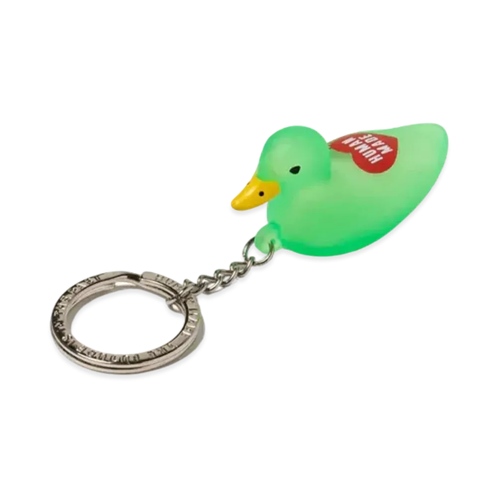 HUMAN MADE Duck PVC Key Chain "Green"