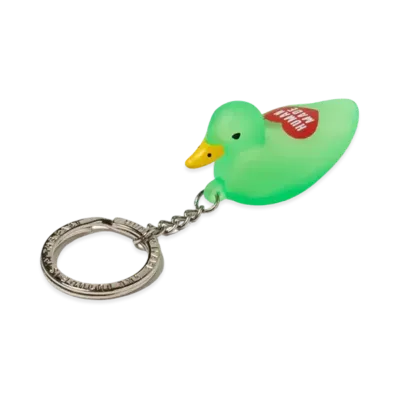 HUMAN MADE Duck PVC Key Chain "Green"
