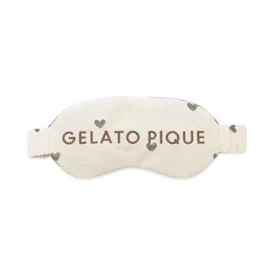 GELATO PIQUE Sleep Variation Print Eye Mask "Ivory"