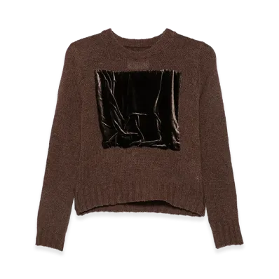 Maison Margiela Women's Sweaters "Brown"