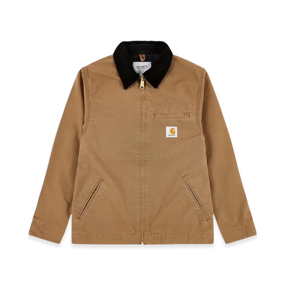 Carhartt WIP Detroit Jacket Hamilton Brown Rinsed "Hamilton Brown/Black"
