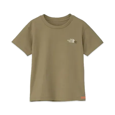 The North Face Toddler Short Sleeve Organic Tee Kids "Classic Khaki"