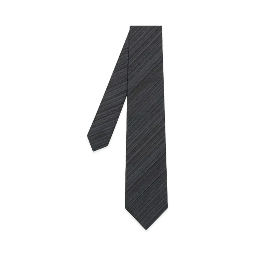 Paul Smith Signature Stripe Tie "Black"