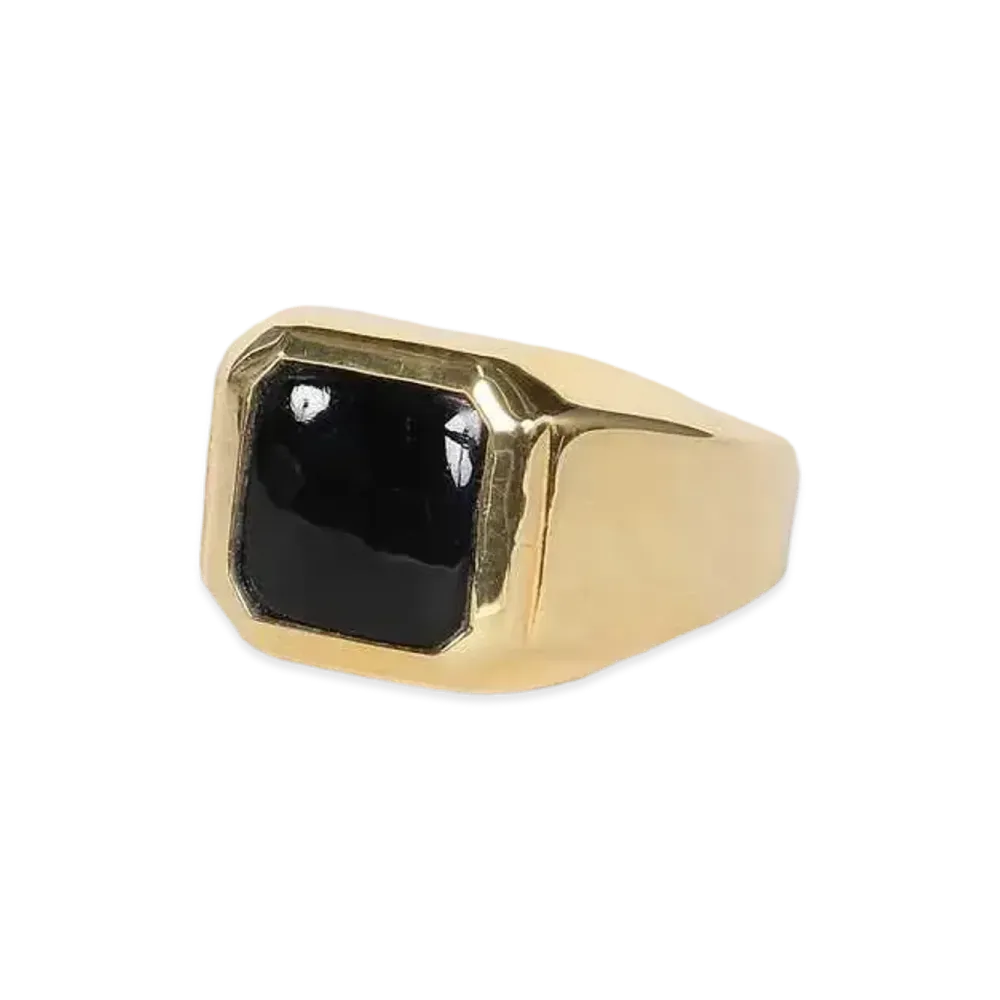 WACKO MARIA SIGNET RING "Gold"