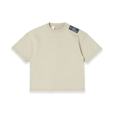 N.HOOLYWOOD Side-Panel T-Shirt "Beige"