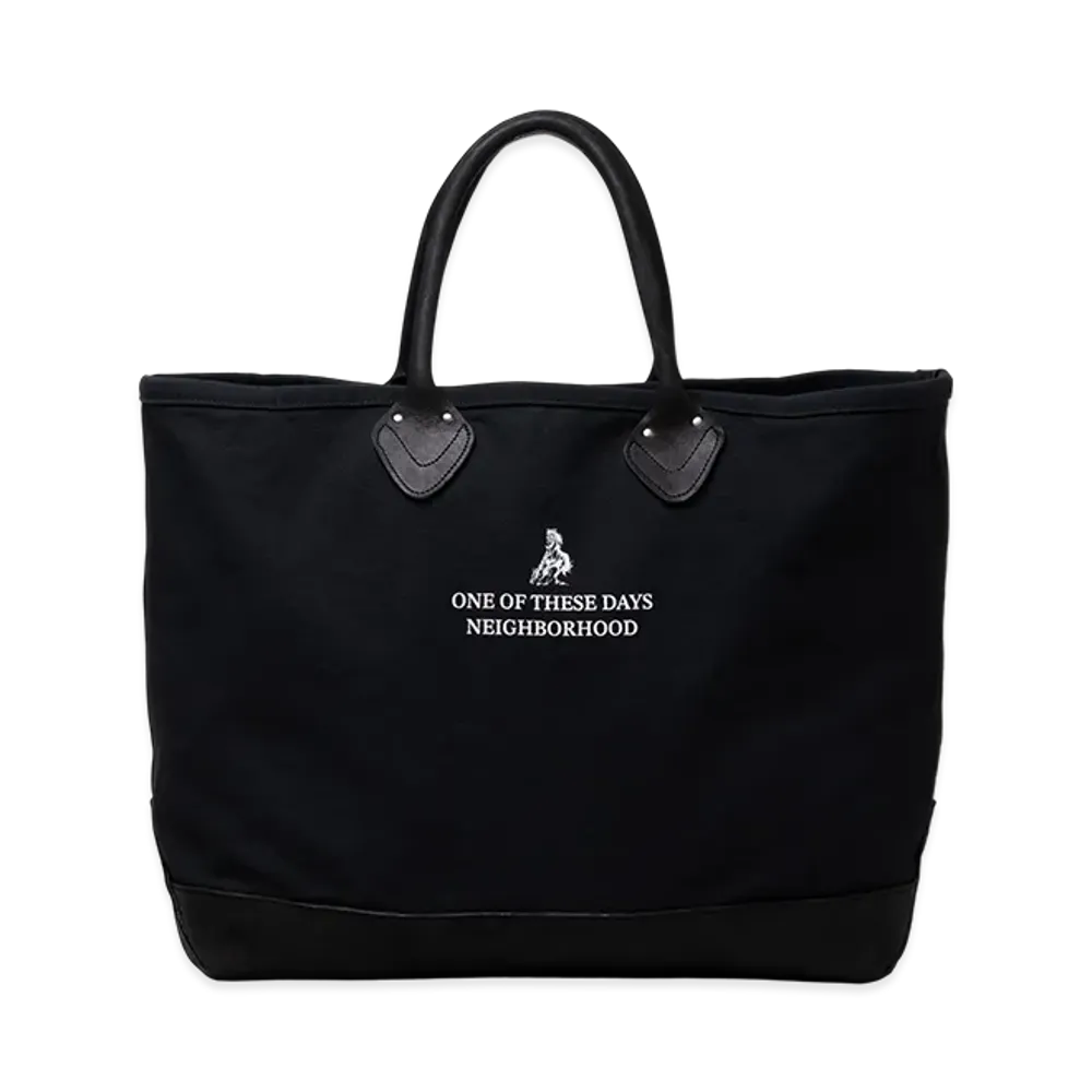 NEIGHBORHOOD x One Of These Days Tote Bag "Black"
