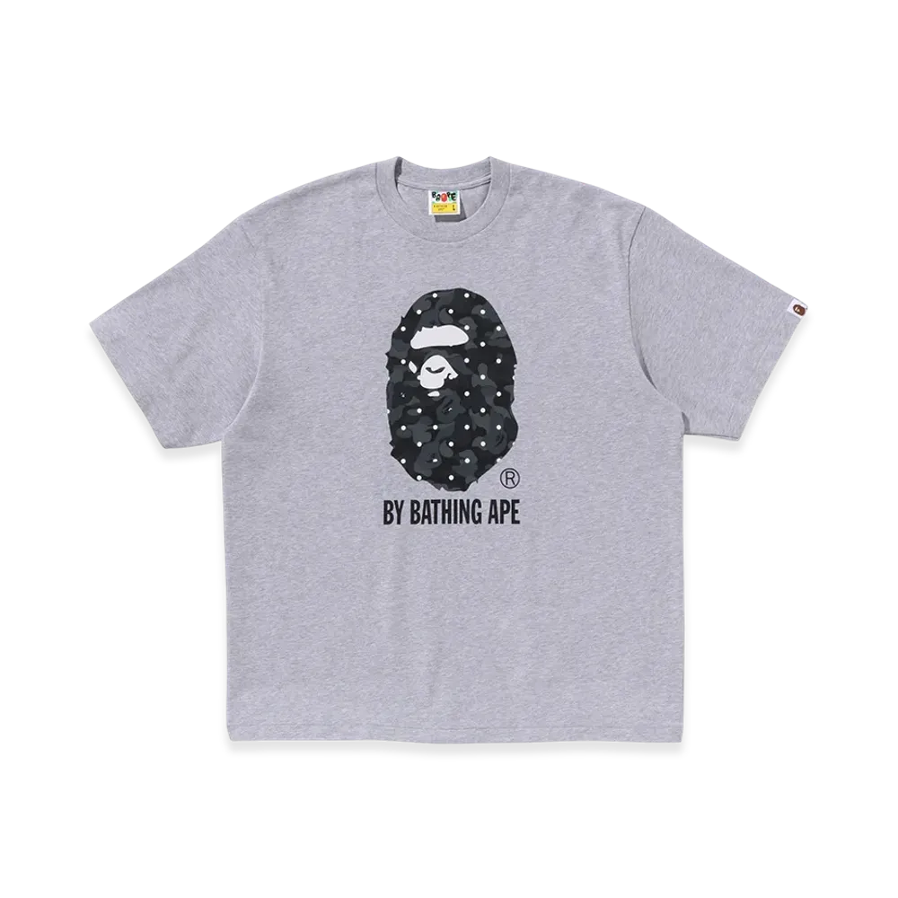 A BATHING APE Abc Dot Camo By Bathing Ape Relaxed Fit Tee "Grey"